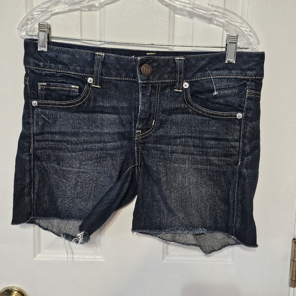 American Eagle Outfitters Dark Blue Stretch Denim Size 8